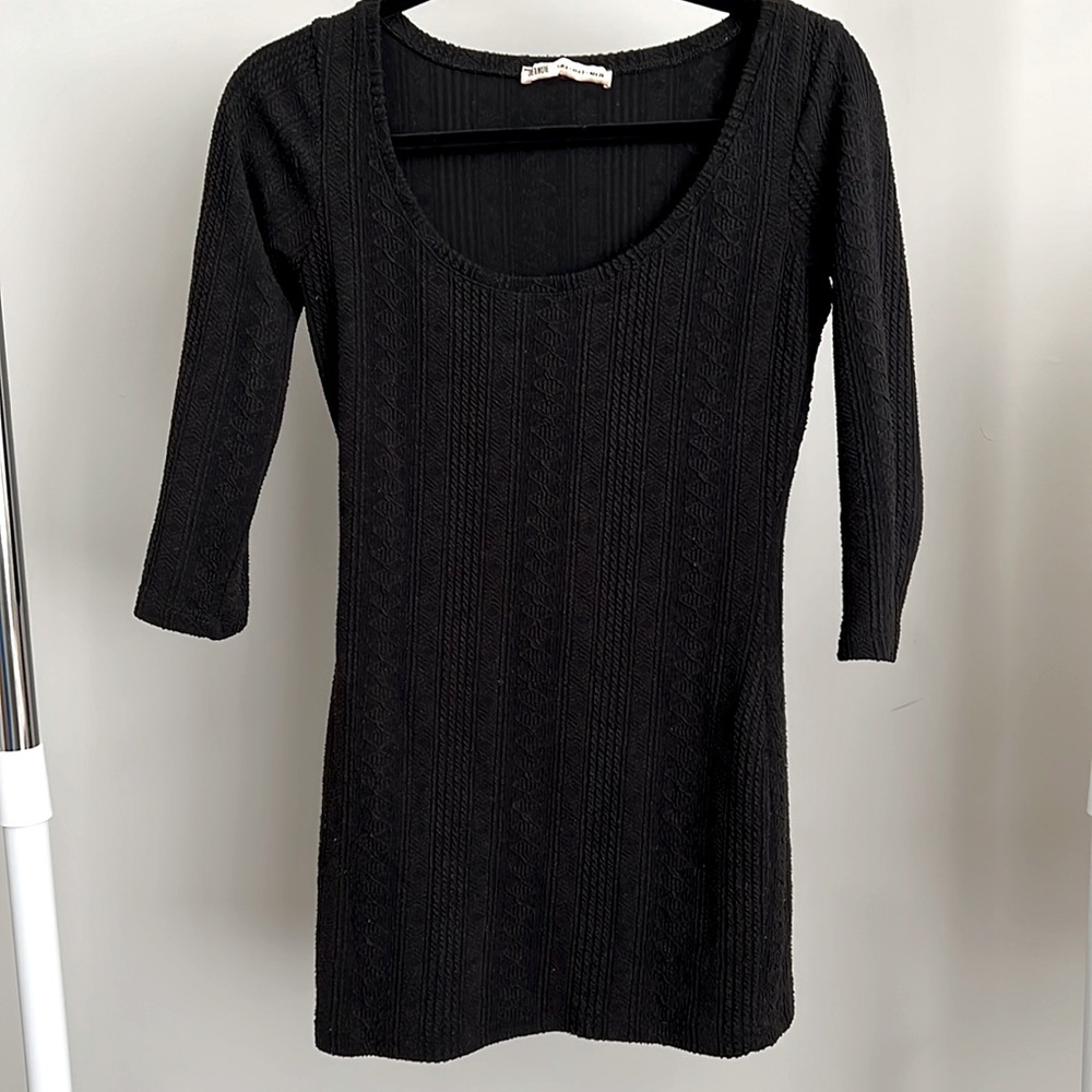 Die&more brand , S size mini black dress